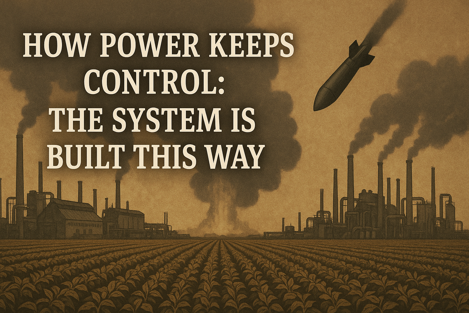 How Power Keeps Control: The System Is Built This Way