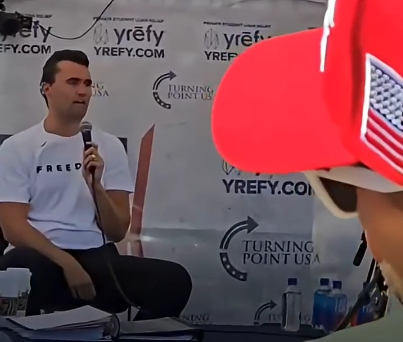 Charlie Kirk Shot in the Neck